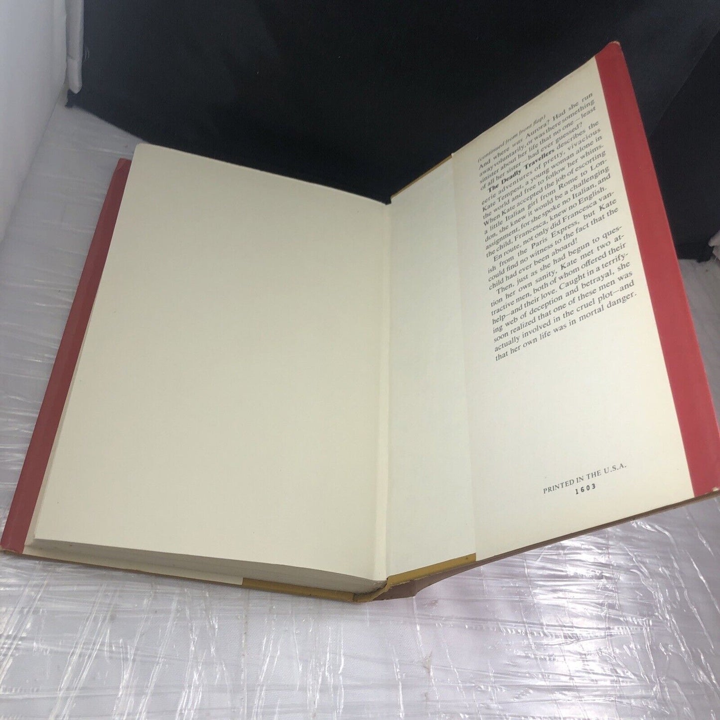 The Sleeping Bride The Deadly Travellers by Dorothy Eden 1959 Book Club Ed.
