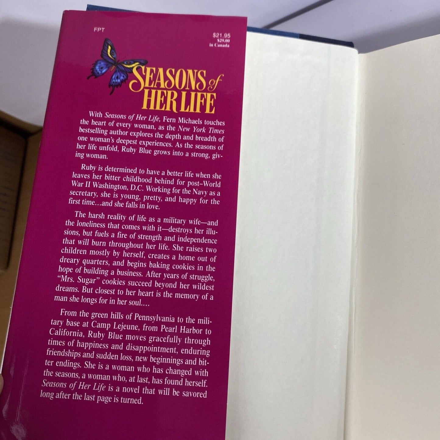 Seasons of Her Life - First Print Hardcover By Michaels, Fern Very Good