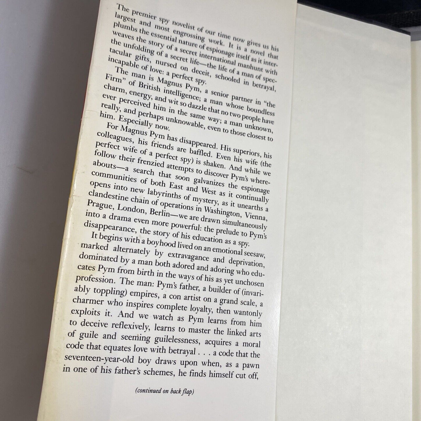 A Perfect Spy by Le Carre, John Knopf Good Full Size Book See Pics