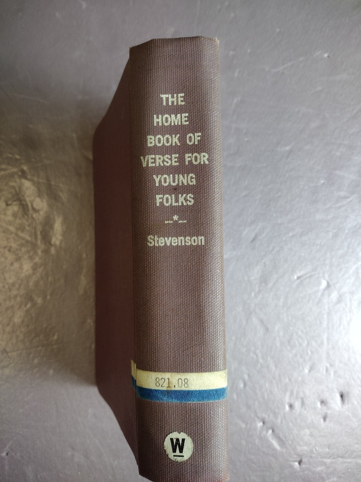 Home Book of Verse for Young Folks Stevenson 1958 Revised Enlarged Edition Henry