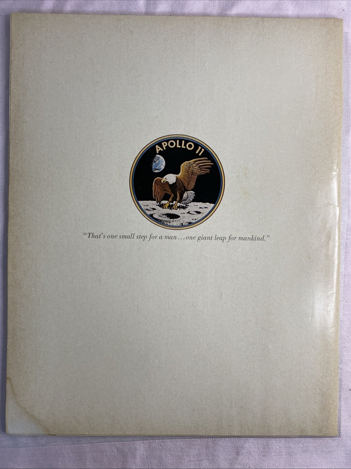 Vtg Look Magazine Apollo 11 On The Moon Special Edition 1969 W/Rockwell Pullout