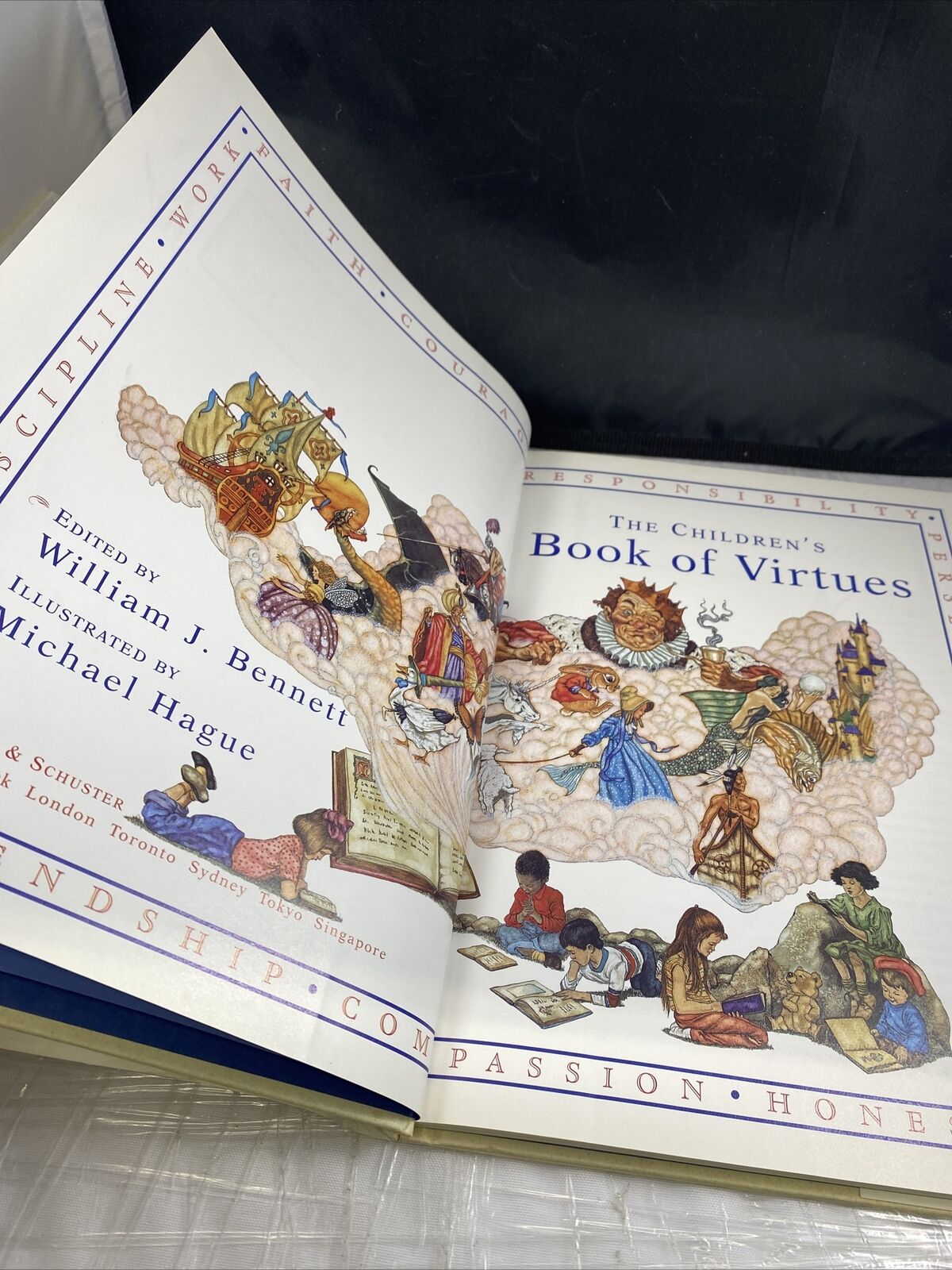 Children's Book of Virtues by William J. Bennett and William J. Bennett Kids