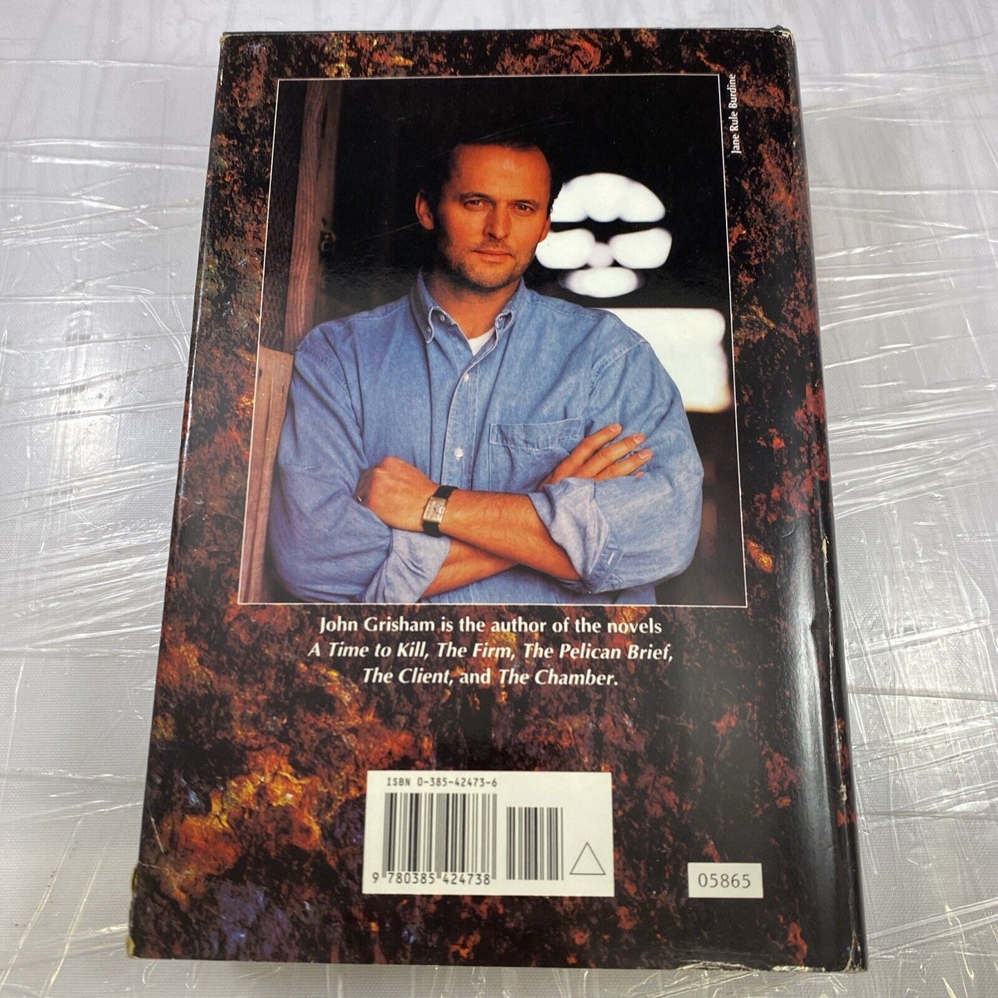 The Rainmaker : A Novel by John Grisham (1995, Hardcover) Doubleday Book Club Ed