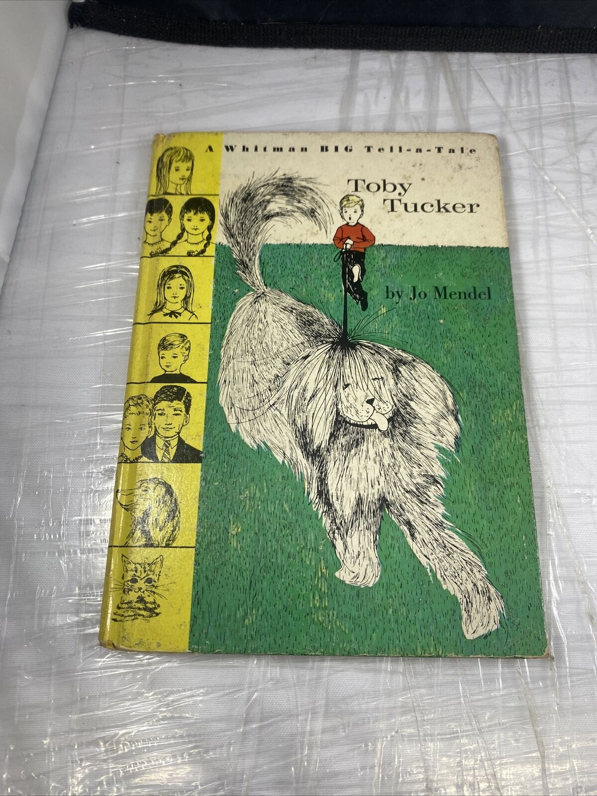 Vintage 60s Whitman Big Tell A Tale Lot Of 2 Here Come The Tuckers Toby Tucker