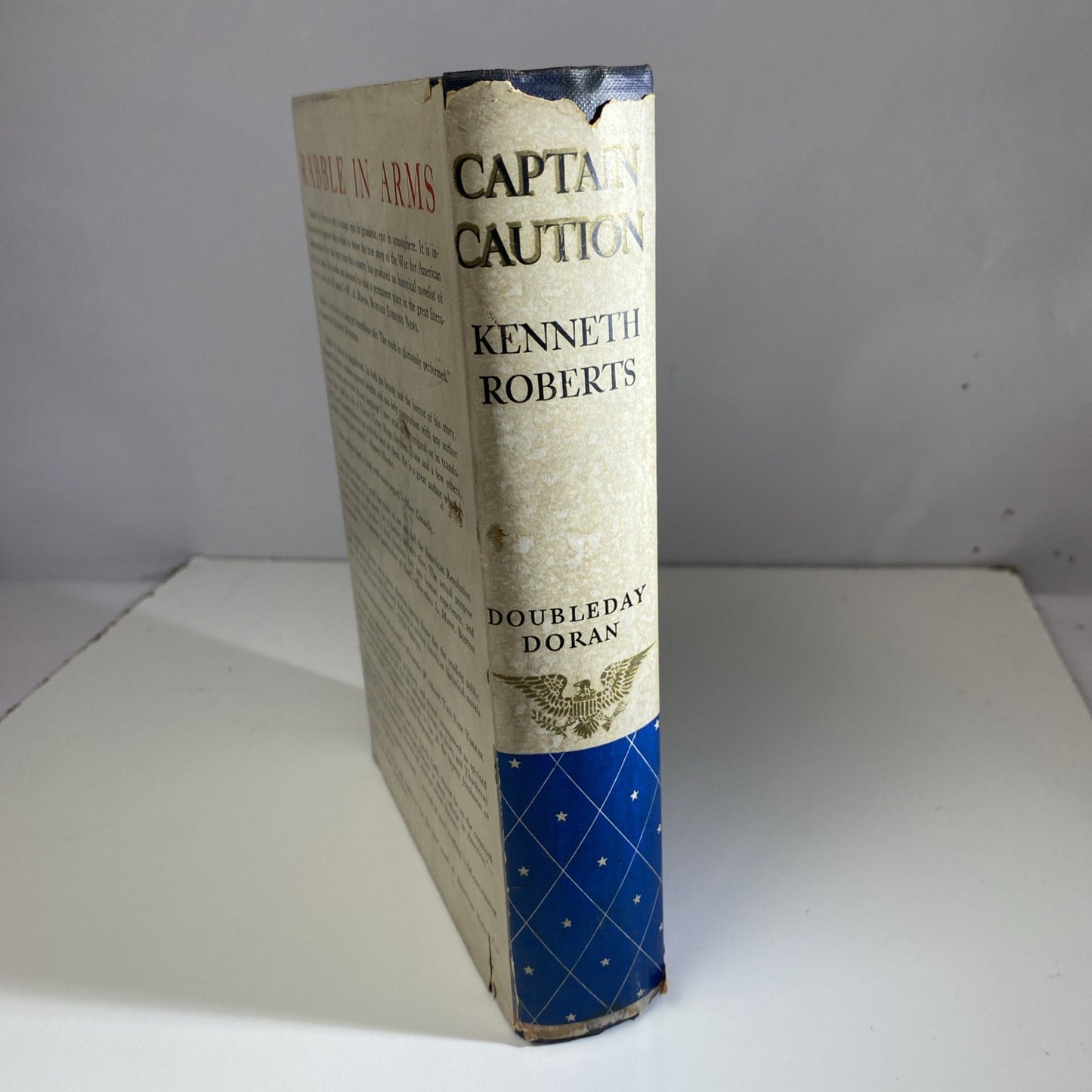 Captain Caution By Kenneth Roberts ~ First Edition & Print ~ Vintage 1934 HCDJ