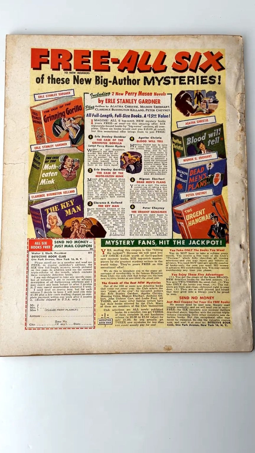 Argosy January 1953 Complete Man's Magazine Illustrated Cold War Mystery