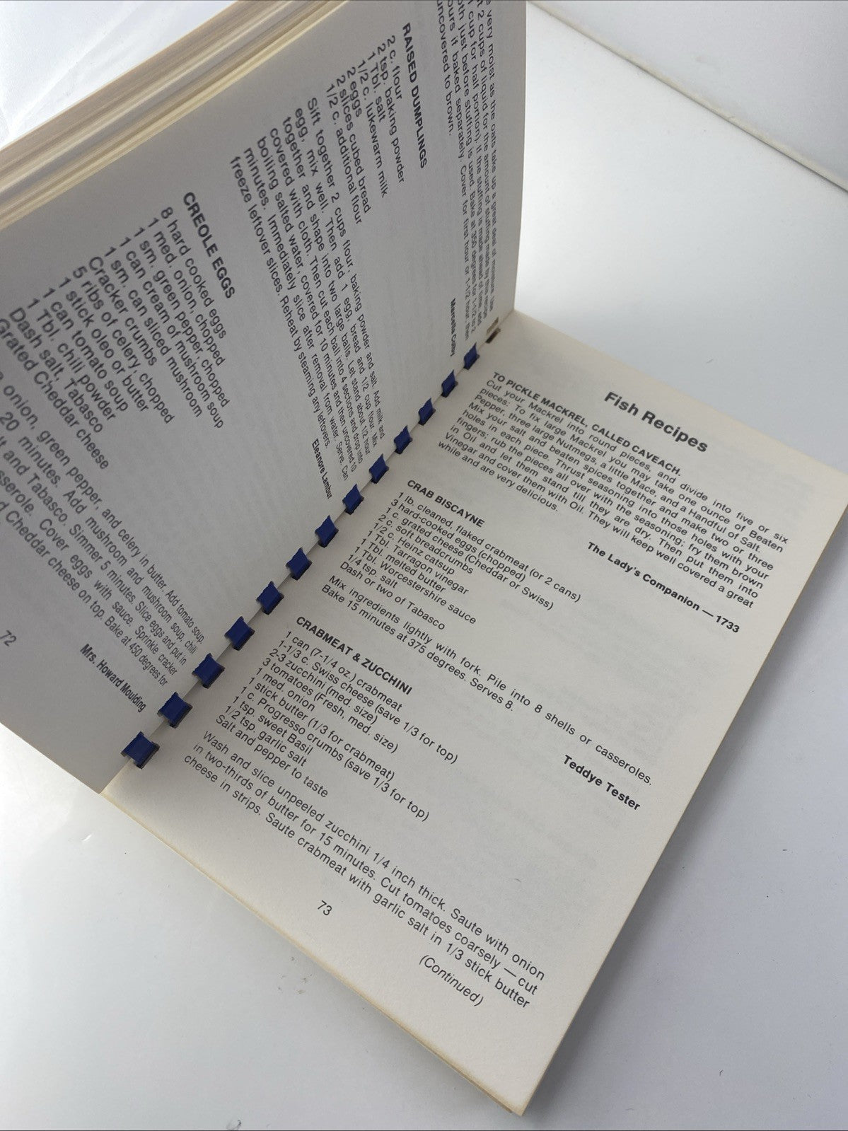 Rare Spiral Bound 70s Vintage Recipe Glendale’s Bicentennial Cookbook 1776-1976