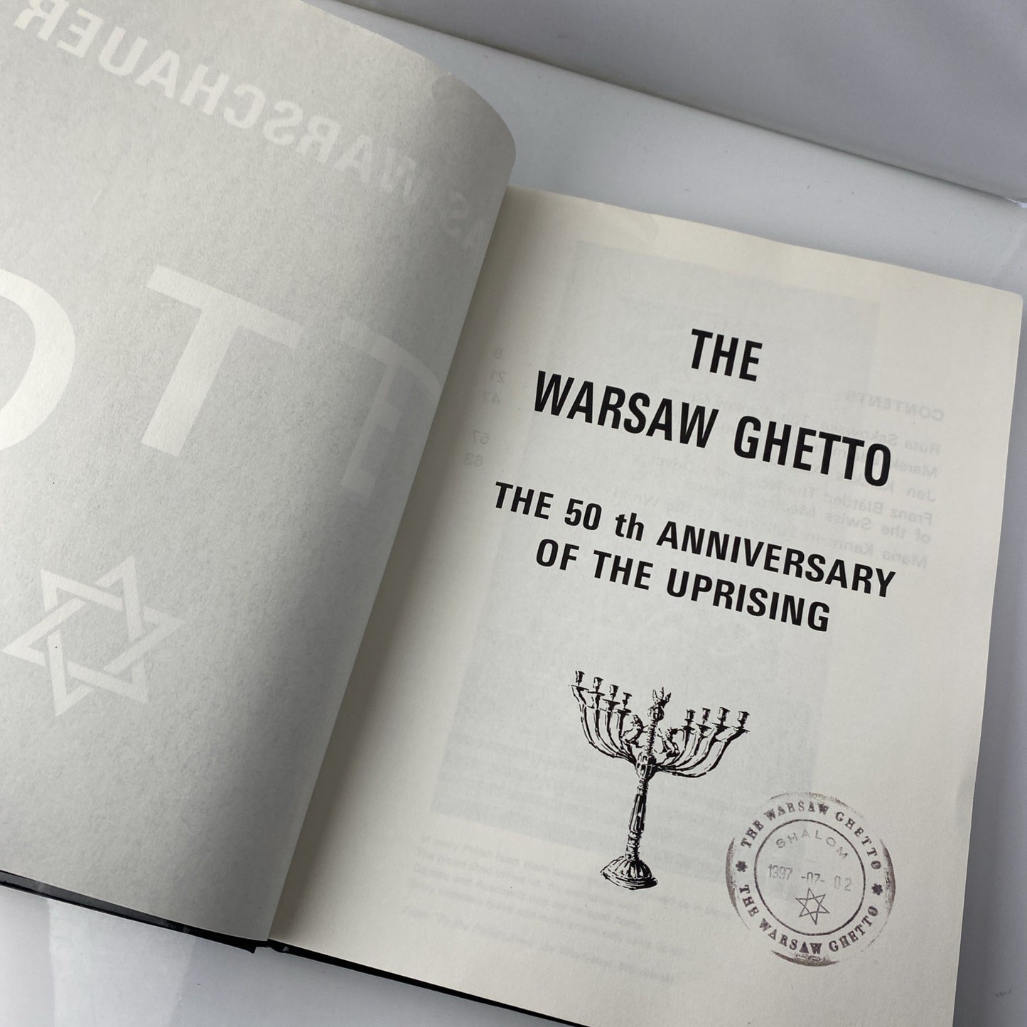 The Warsaw Ghetto/ Das Warschauer Ghetto: Polish Jewish History Illustrated Good