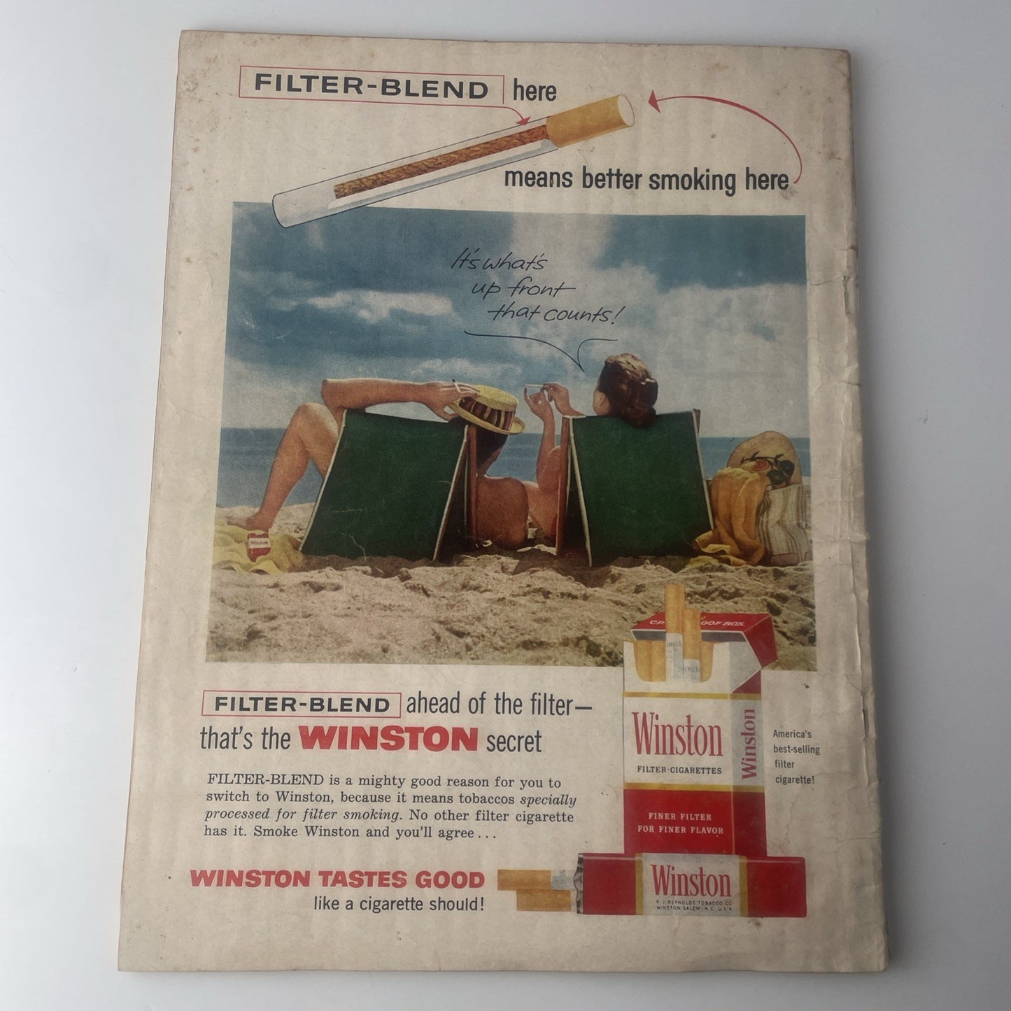 Vintage 50s Mens History Argosy Magazine July 1959 Good Condition