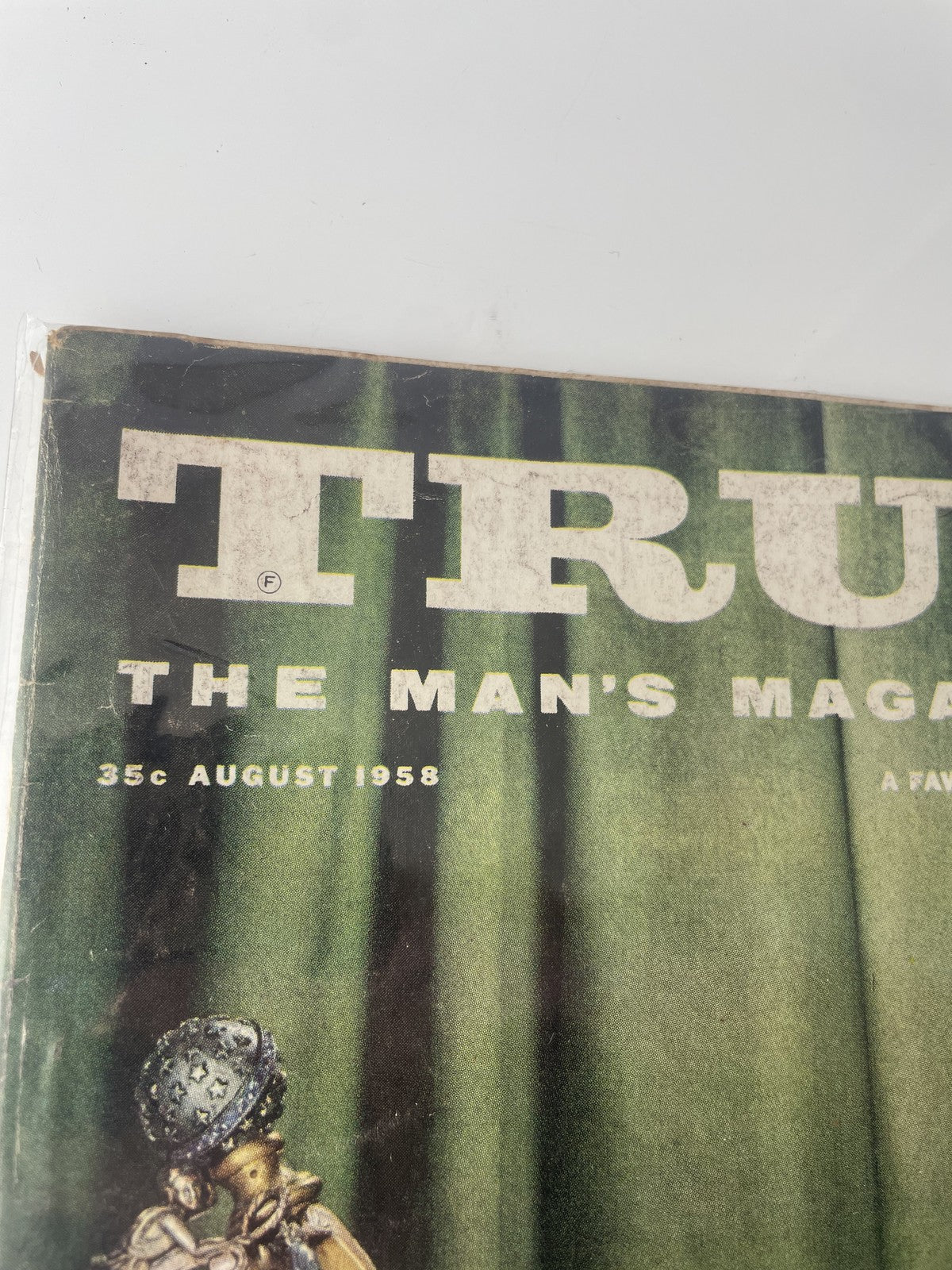 Vintage 1958 True The Man’s Magazine August Blades of Glory Swords Fawcett Softc