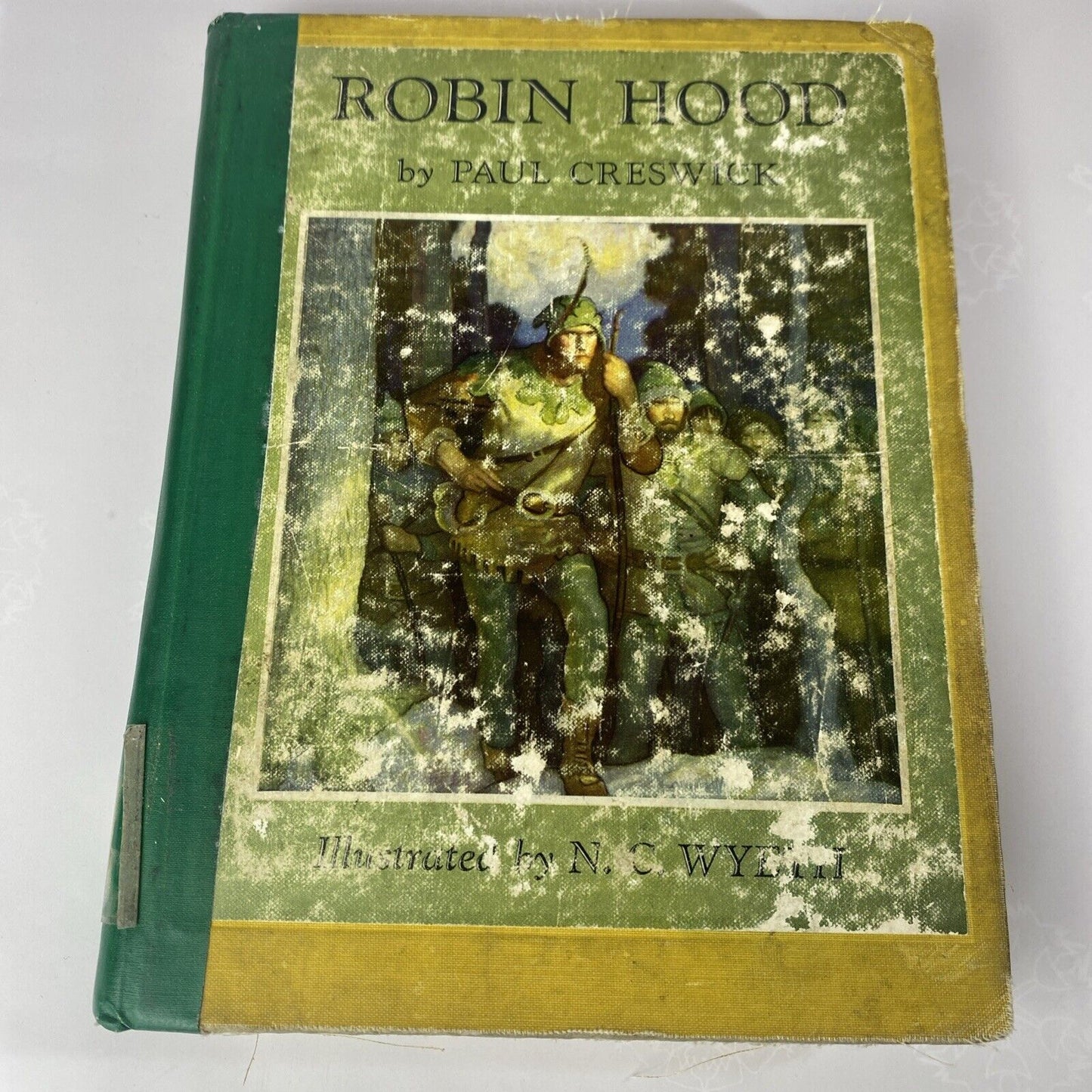 Robin Hood by Paul Creswick, 1957, Illustrated by N.C. Wyeth Scribner HC