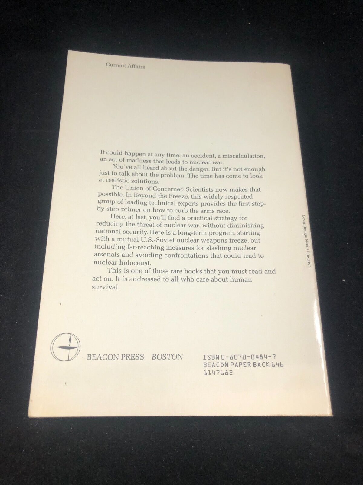 Beyond the Freeze: The Road to Nuclear Sanity by Ford, Daniel F.