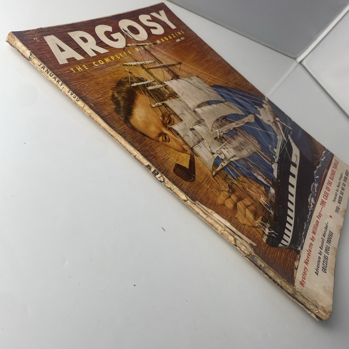 VTG Argosy Magazine January 1950 The Nazi's Won't Give Up Feature, Newsstand