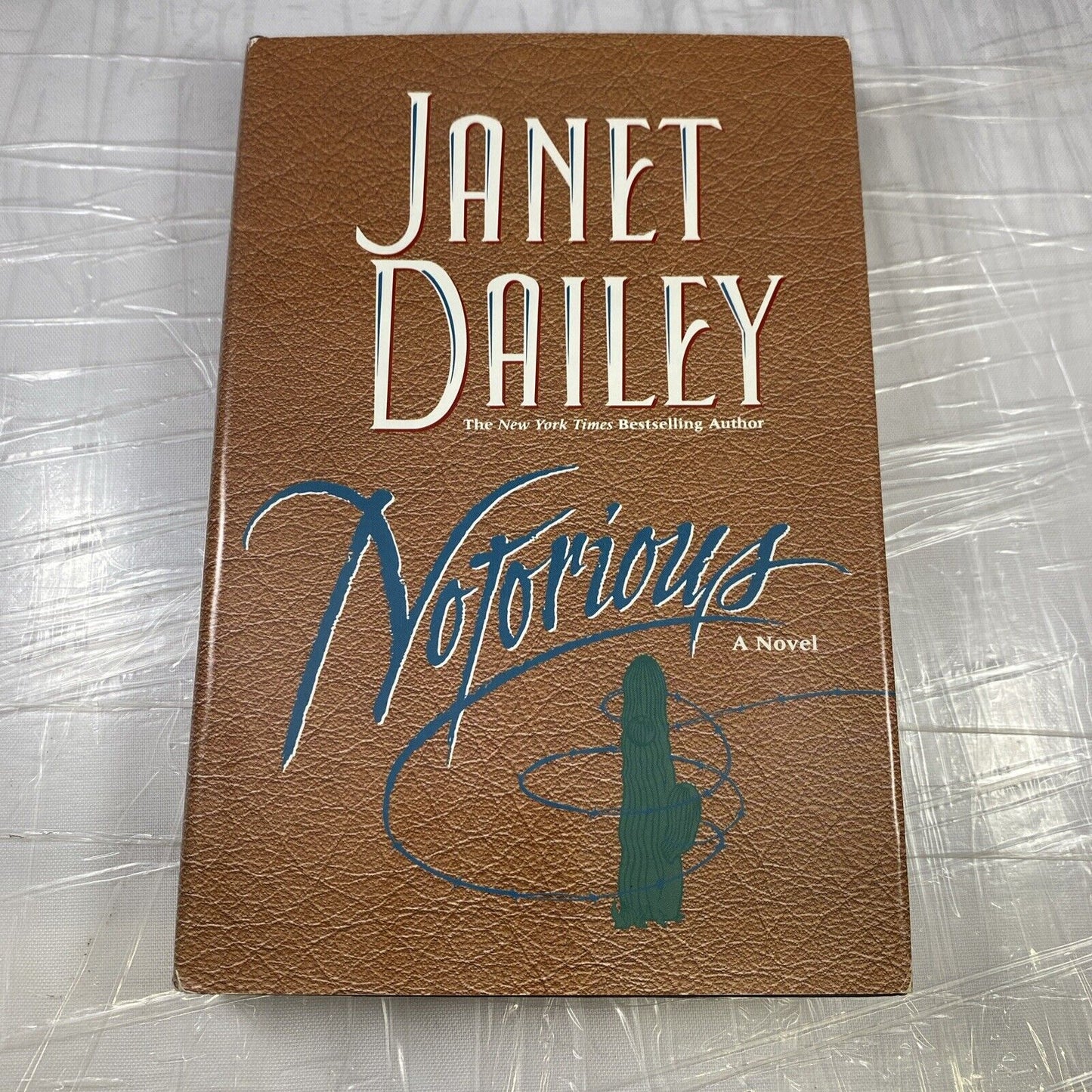 Notorious Janet Dailey Book Club Edition Vintage Romance Novel Very Good