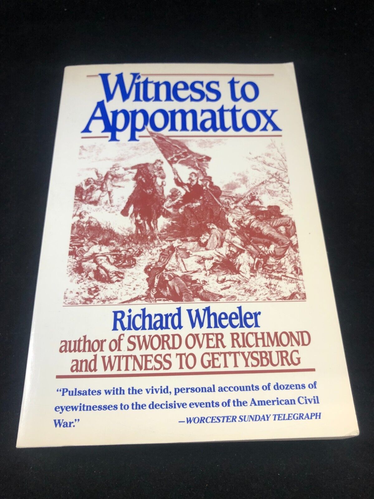 Richard Wheeler WITNESS TO APPOMATTOX 1st Harper Perrinial Ed. PPBK