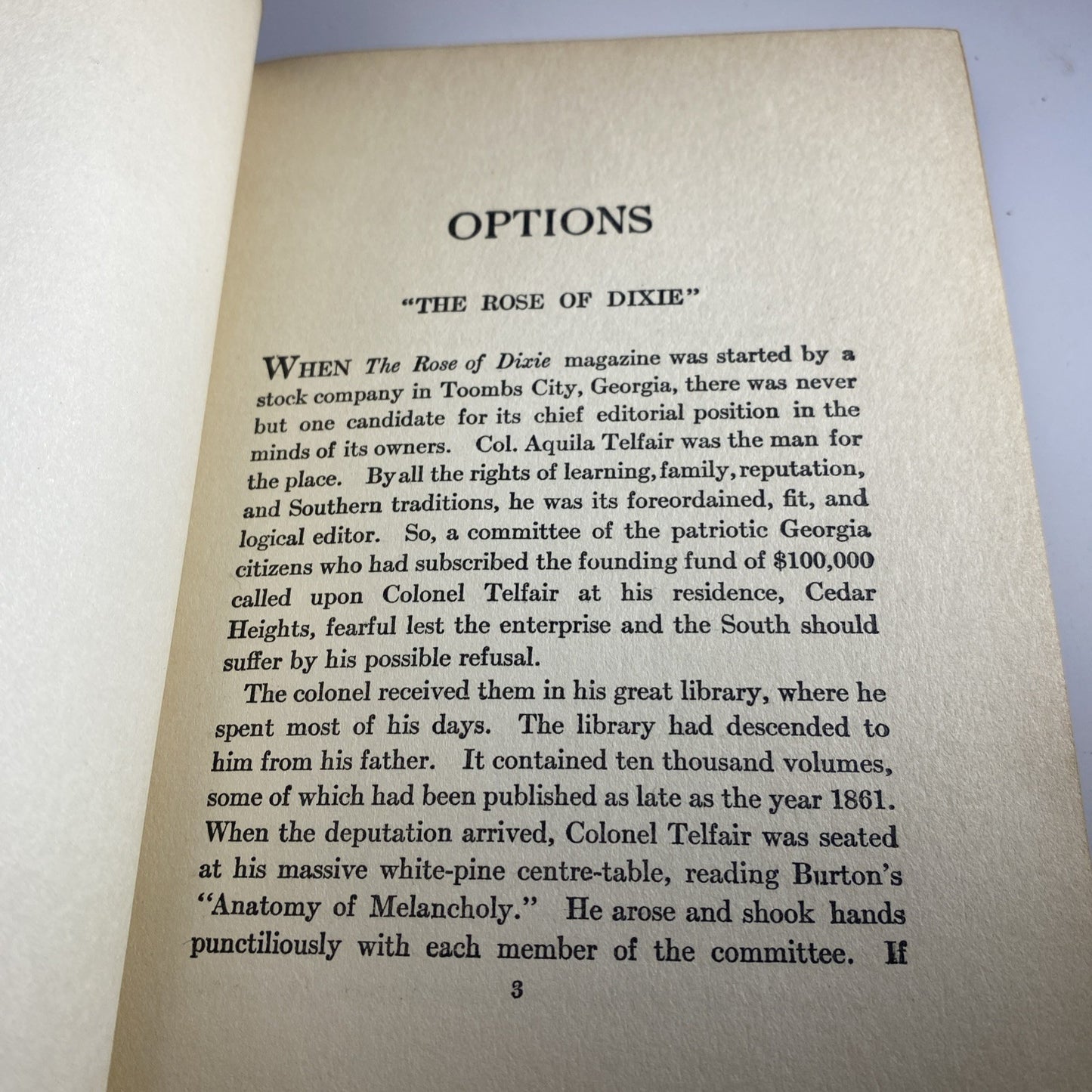 Antique Red And Marble Good Options by O Henry Authorized Edition 1919