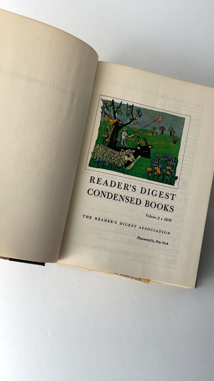 Reader's Digest Condensed Books Volume 2 1976 Stories Collection