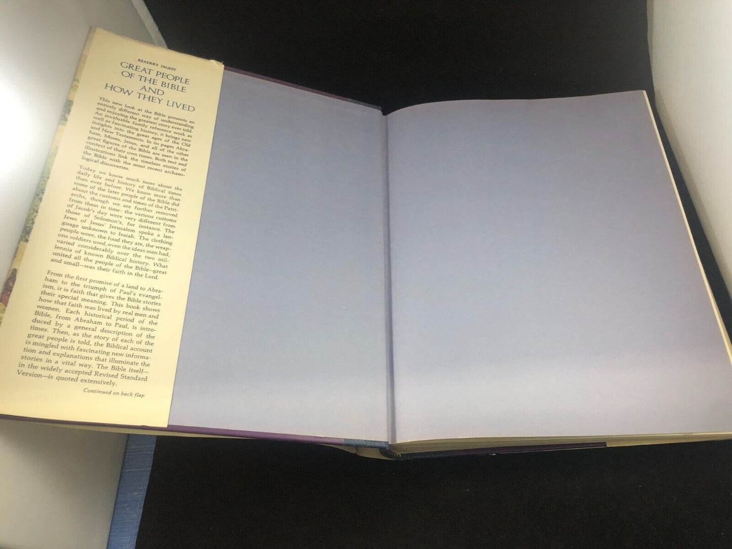 Great People Of The Bible And How They Lived Readers Digest 1974 Hardback RARE