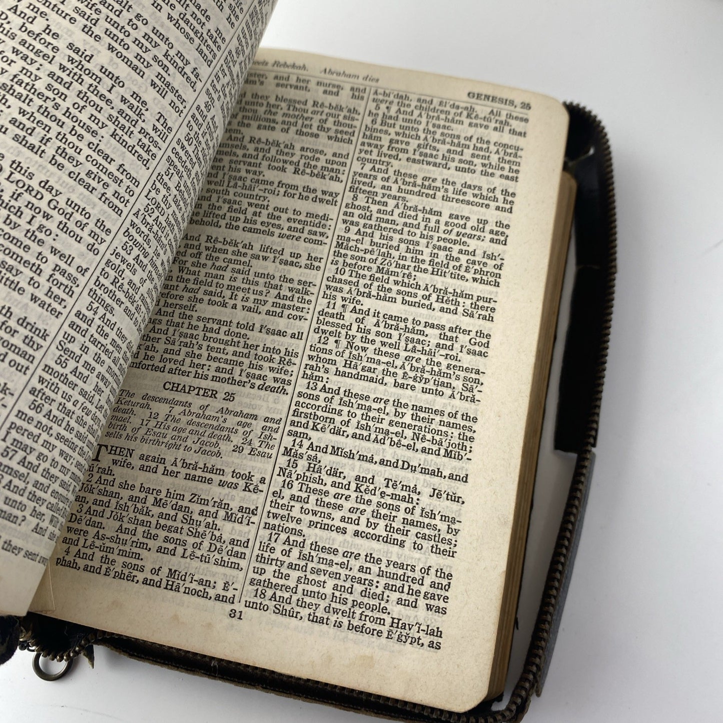 Holy Bible King James Version Self Pronouncing The John C. Winston Co Antique