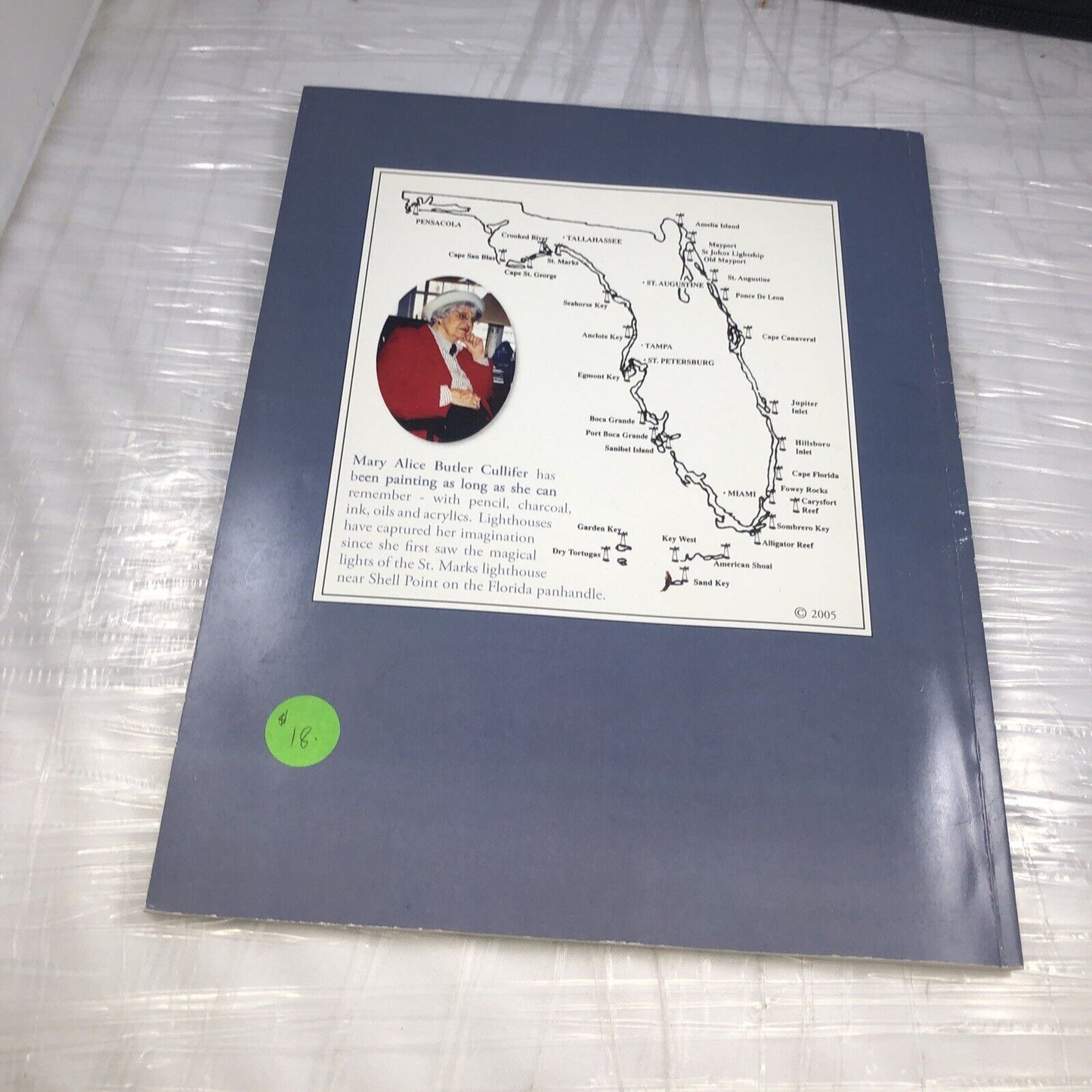 Rare Paperback Lighthouses Along Florida’s Coastline Signed By Author!! 2005