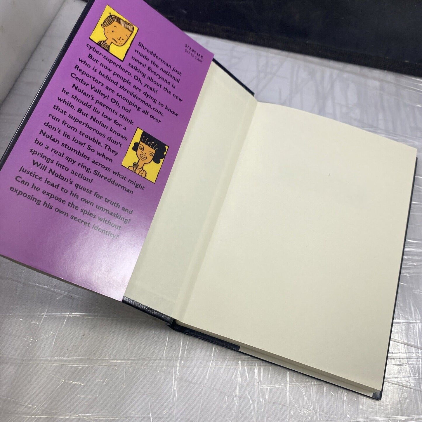 SHREDDERMAN Book 4 Enemy Spy by Wendelin Van Draanen HC 2005 1st Printing! Rare