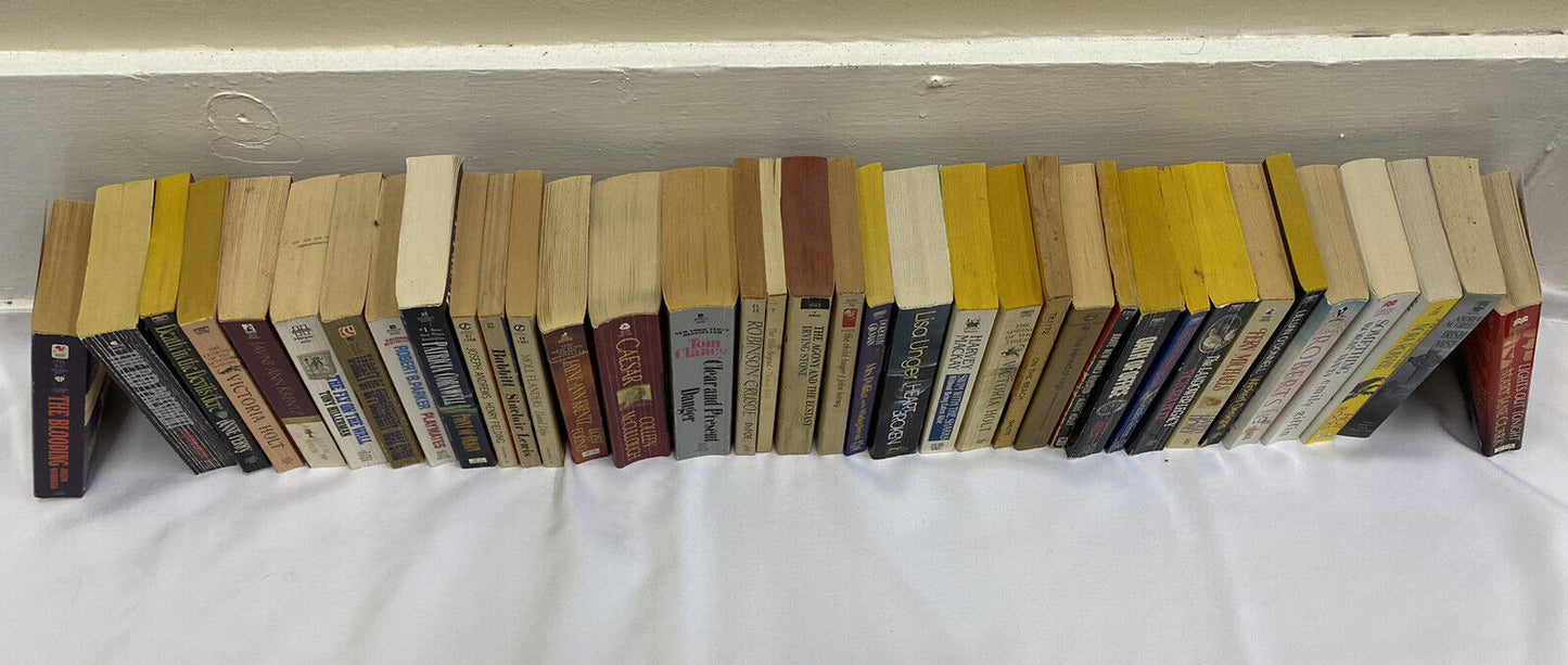 36 Count Paperback Book lot bundle Assortment-fiction-Irish Mist, Hot Rocks