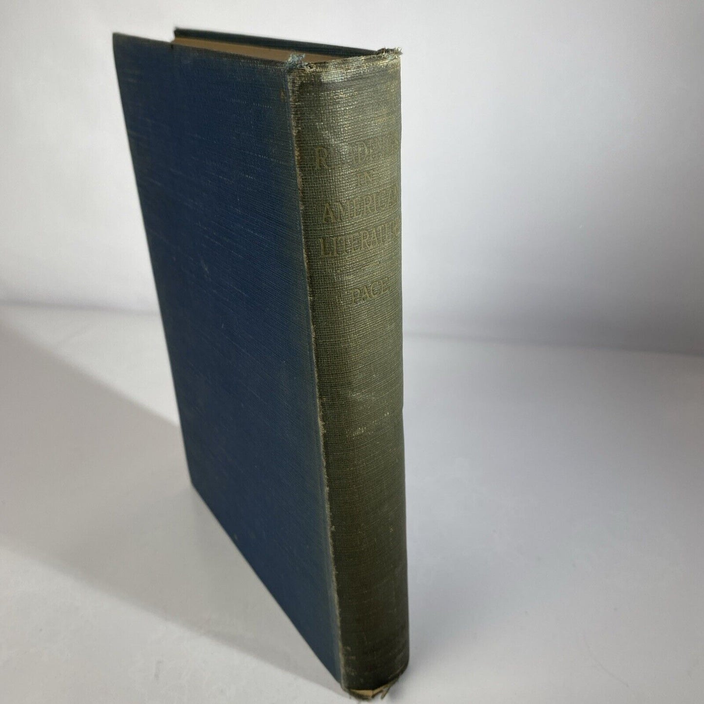 American Literature with Readings Roy Bennett Pace Antique Hardcover 1915 Vtg