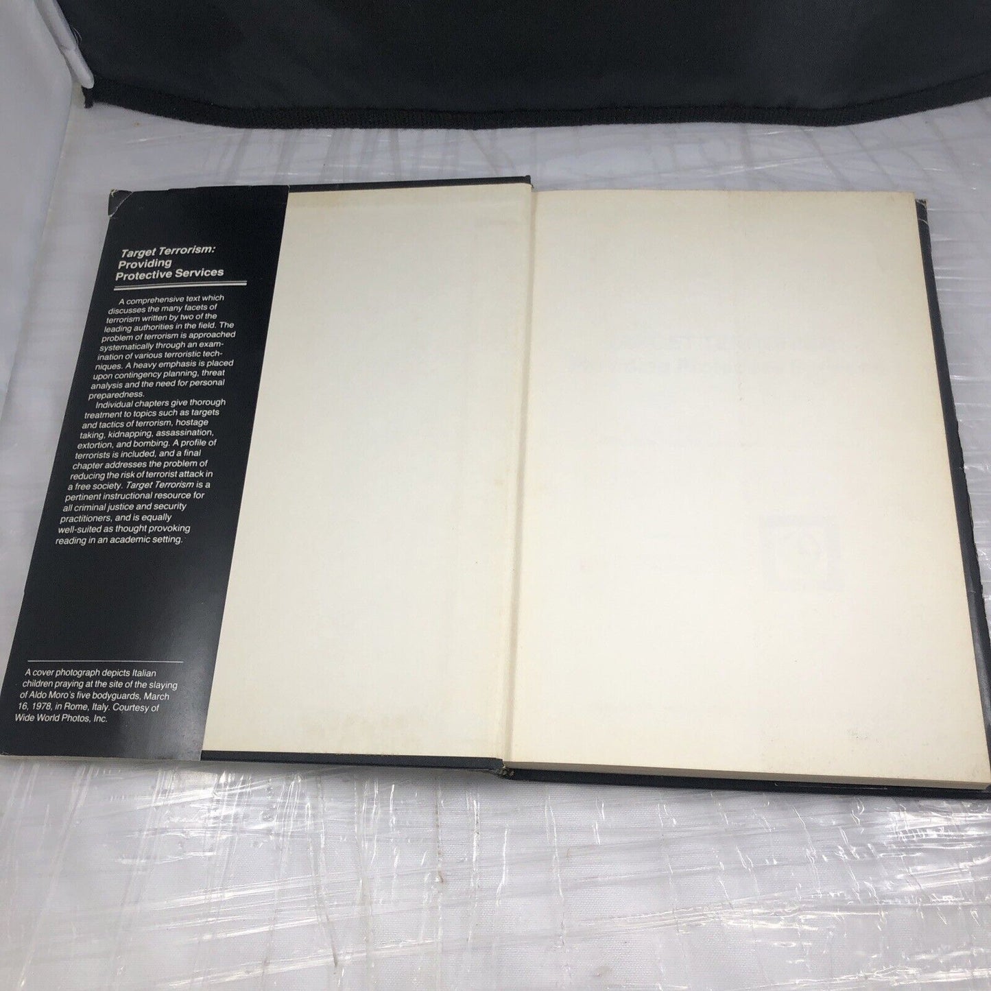Target Terrorism: Providing Protective Services, Kobetz & Cooper, 1978 1st DJ HC