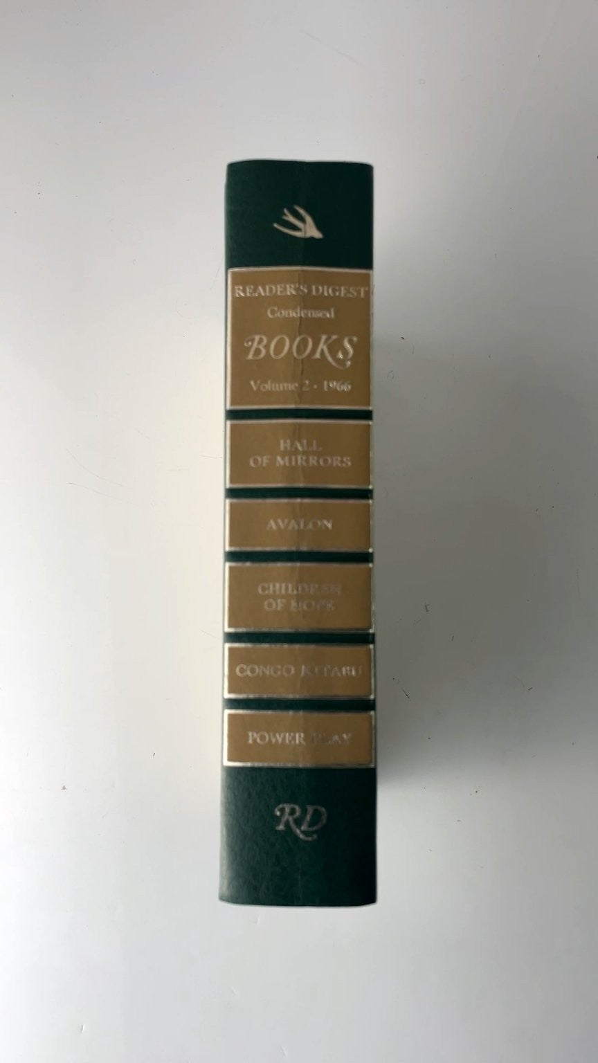 Reader's Digest Condensed Books Volume 2 1966 First Edition Collection