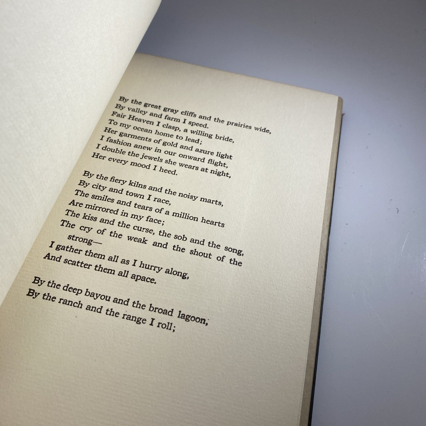 Rare Poetry Book W/ Photos THE GREAT RIVER: FREDERICK OAKES SYLVESTER- 1st Print