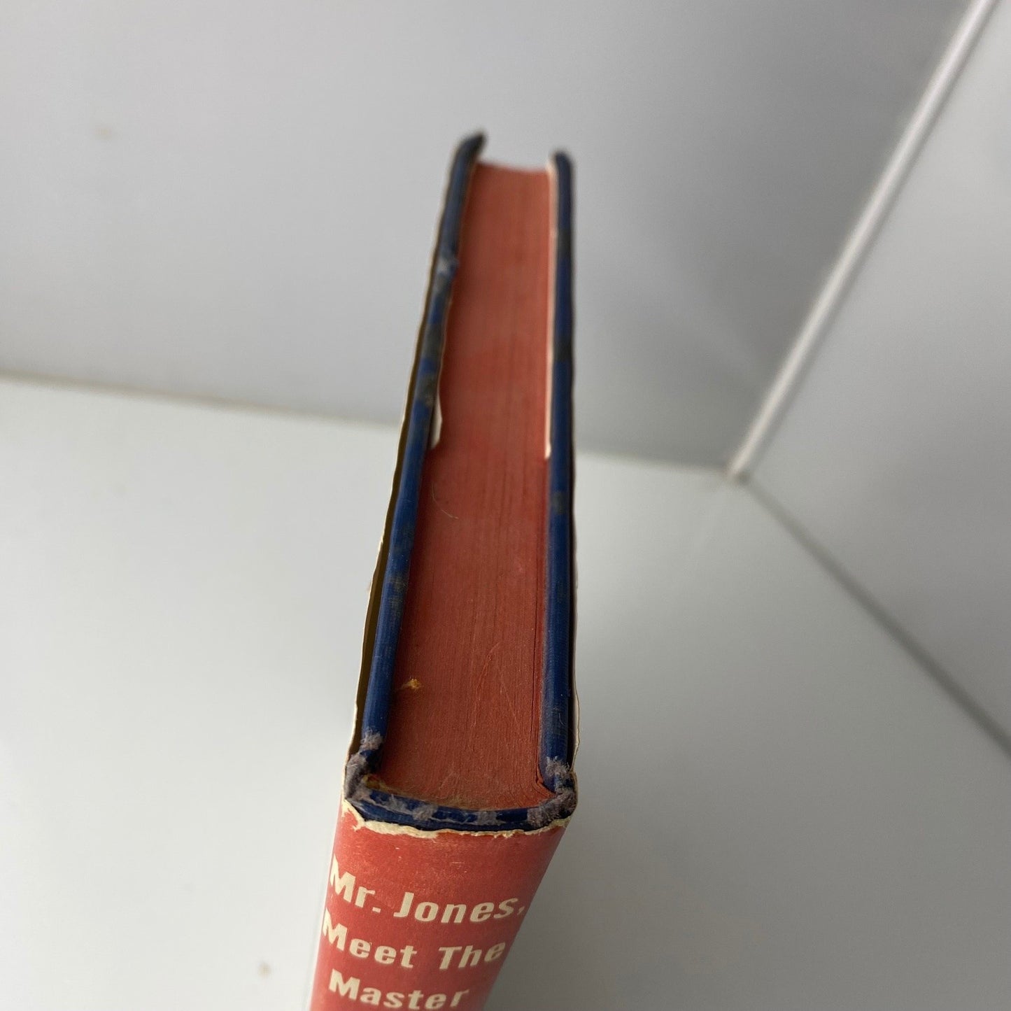 Mr Jones Meet The Master Peter Marshall 1950 45th Printing Sermons