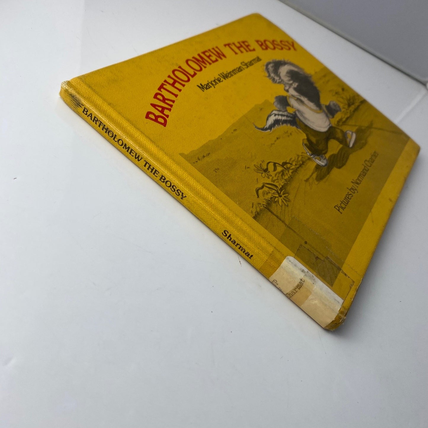 Vintage Kids book 1st print Bartholomew The Bossy Marjorie Weinman Sharmat 1984