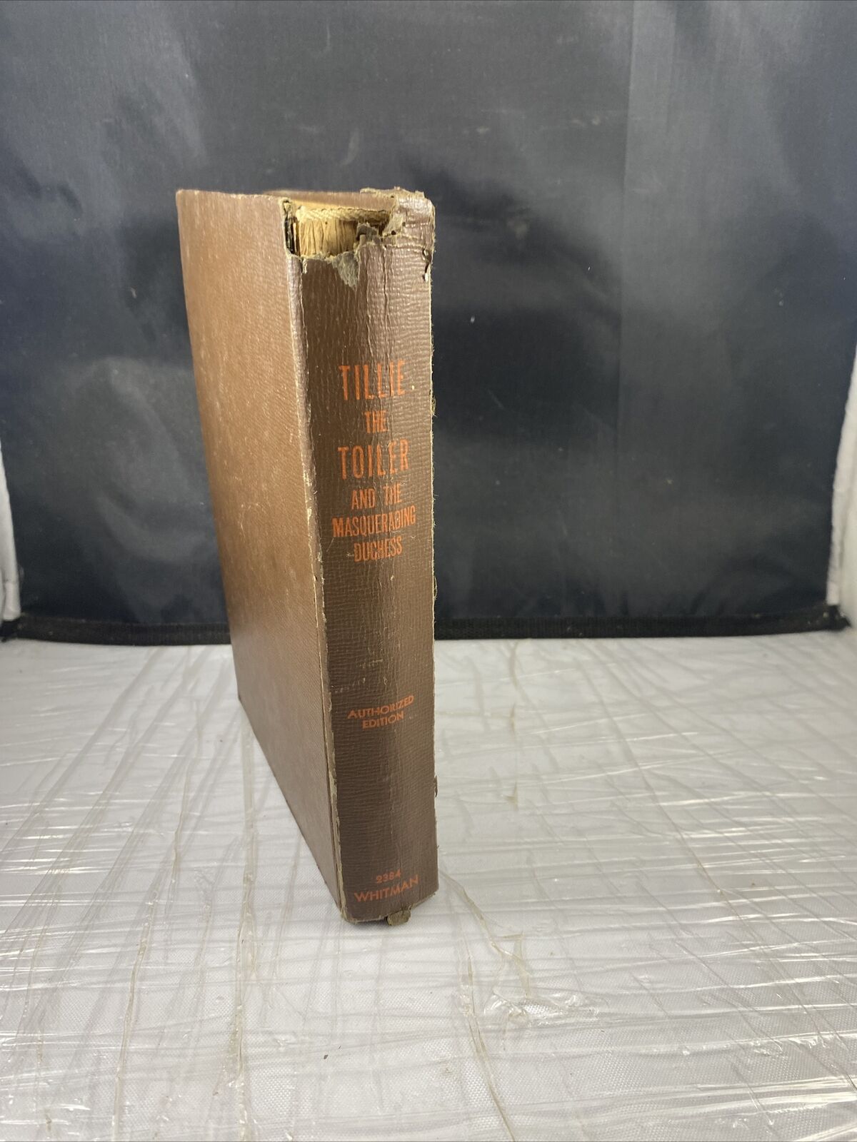 Tillie the Toiler and the Masquerading Duchess c1943 Acceptable Rare Freaky Book