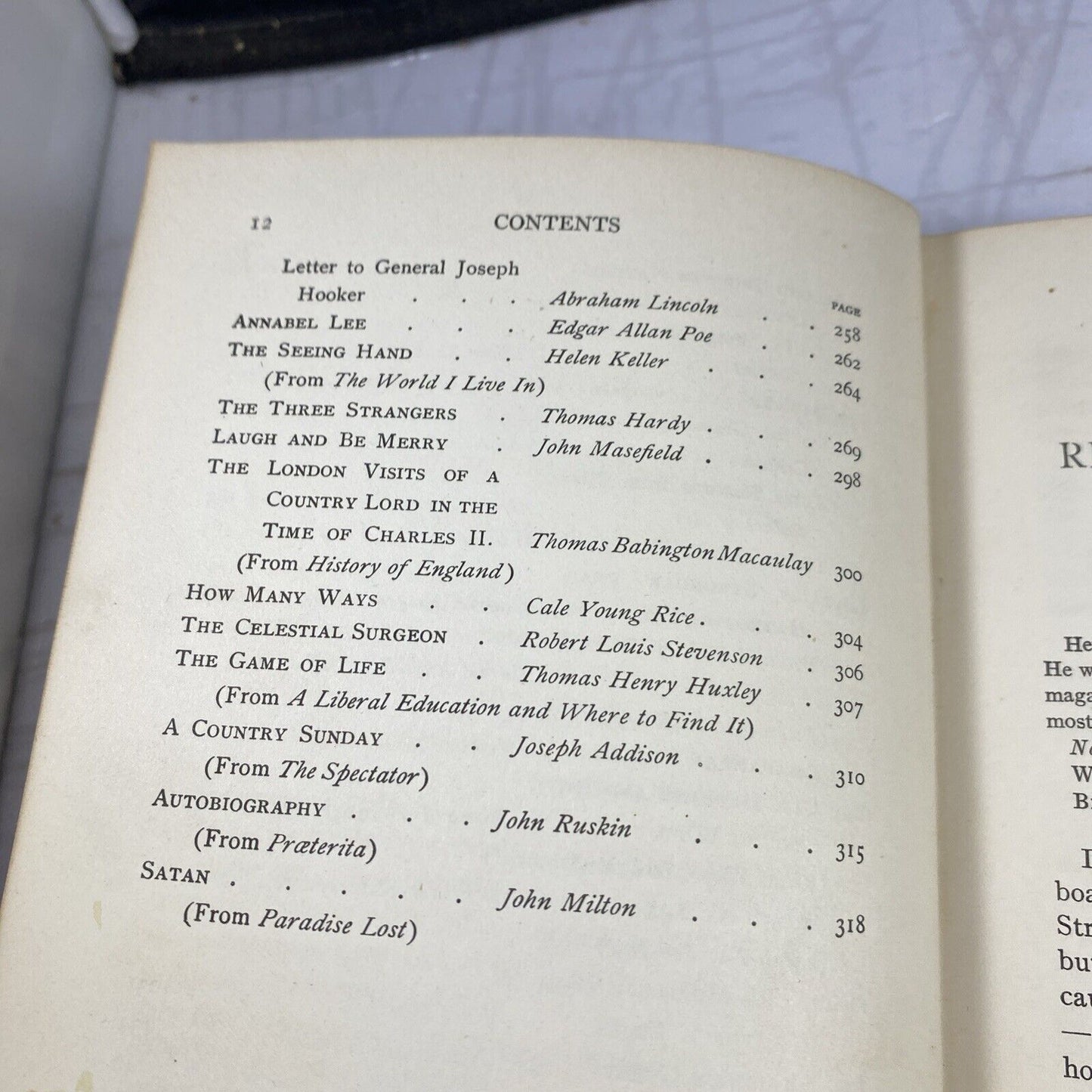 1915 Readings from Literature Reuben Halleck & Elizabeth Barbour Hardcover