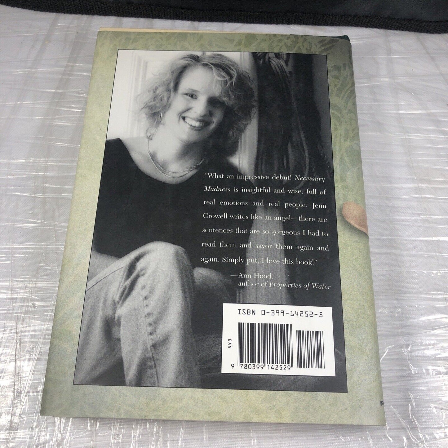 Crowell, Jenn NECESSARY MADNESS 1st Edition 1st Printing