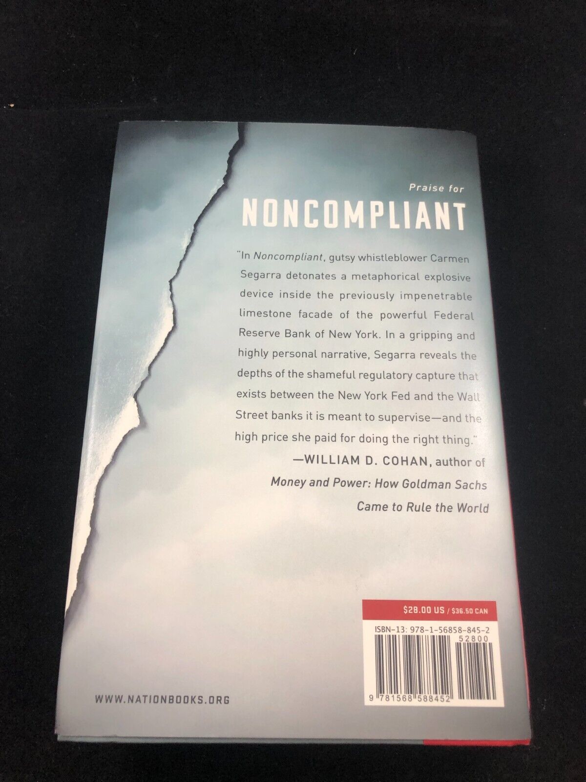 NONCOMPLIANT: A Lone Whistleblower Exposes the Giants of Wall HCDJFirst Edition!