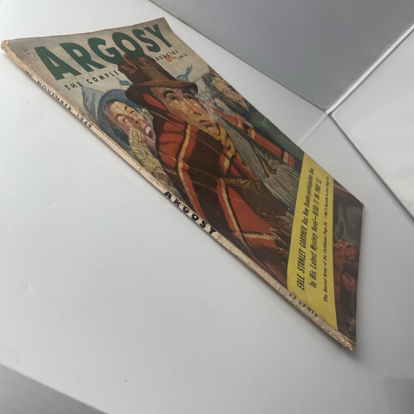 Argosy Magazine Nov 1949 Erle Stanley Gardner I Was Shanghaied Into The Foreign