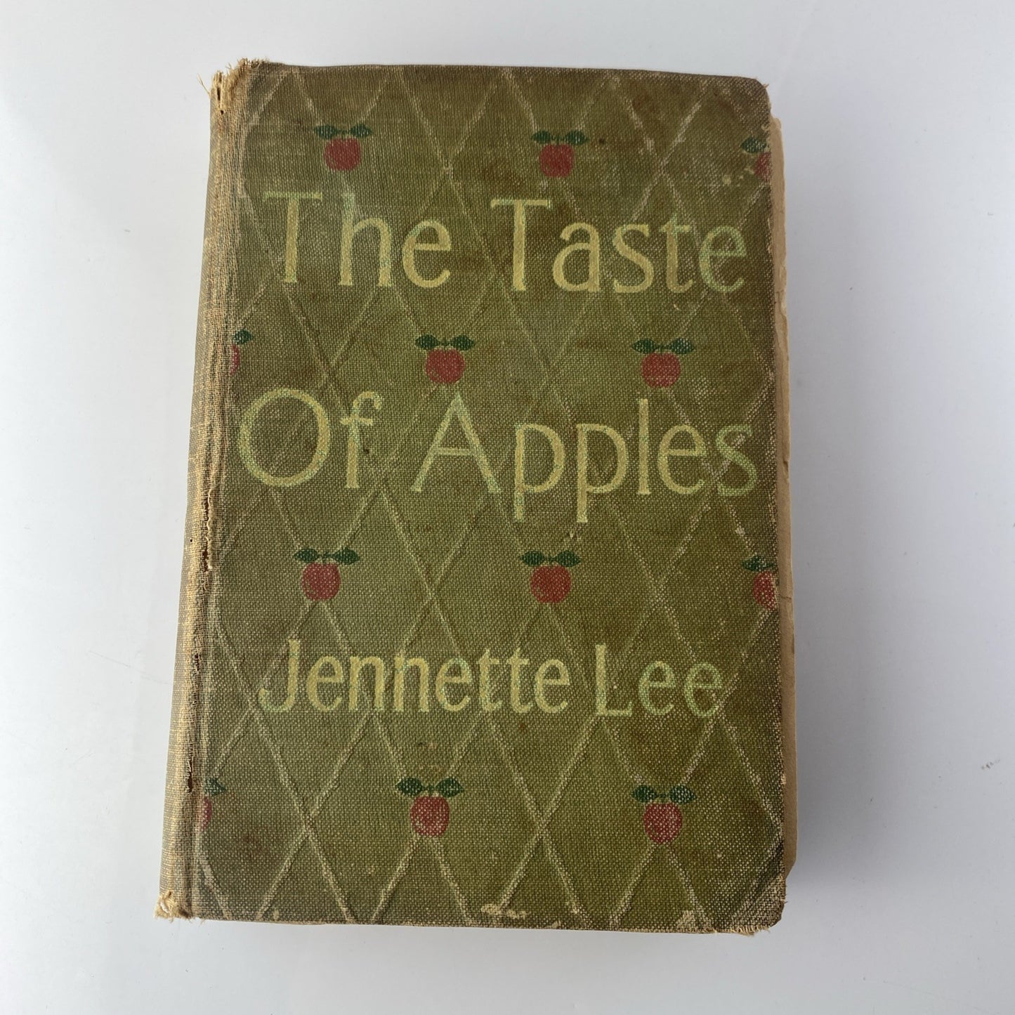The Taste of Apples (Hardcover) 1913 by Jennette Lee See Pics Antique Novel