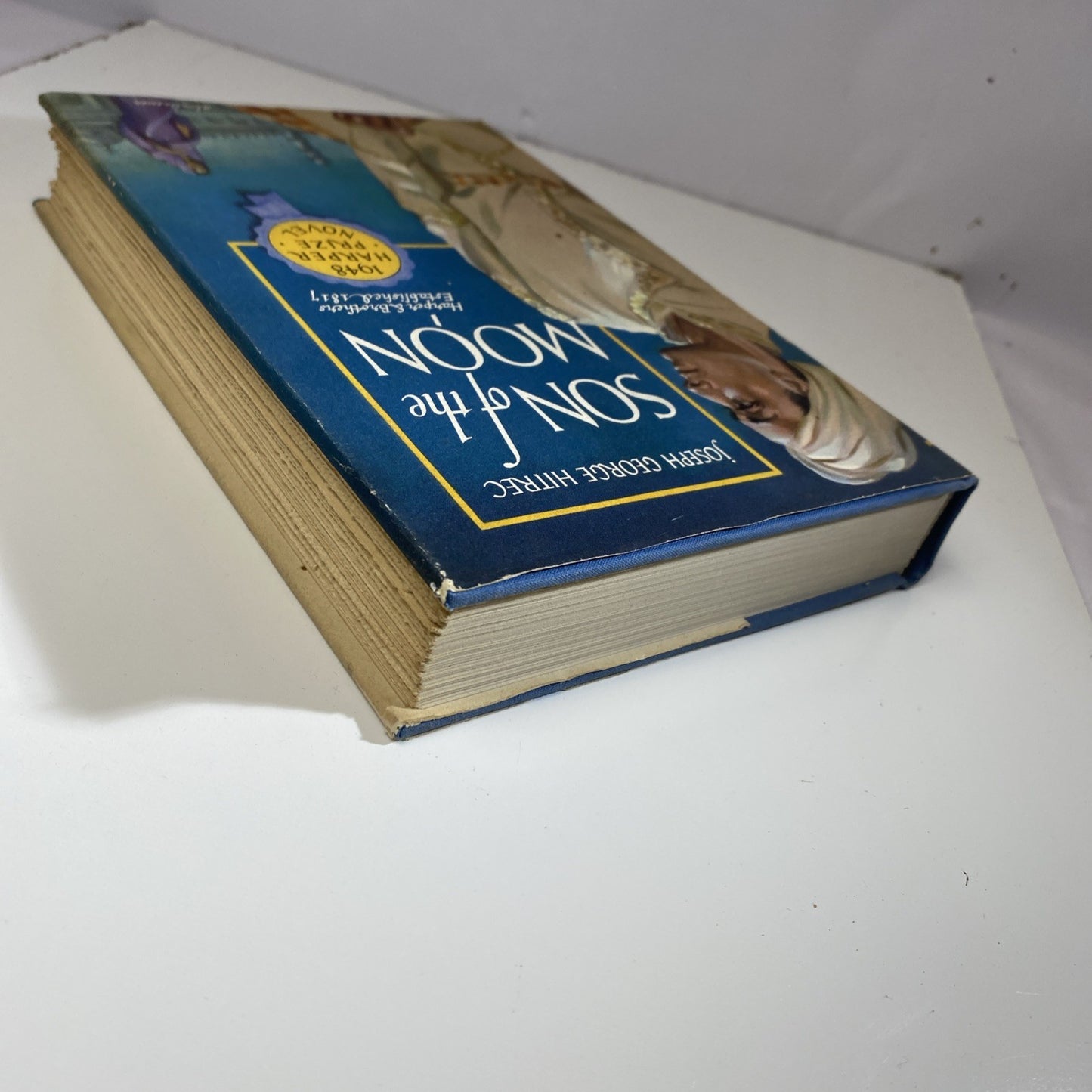 India Novel Son of the Moon by Joseph George Hitrec HCDJ 1948 1st edition Print