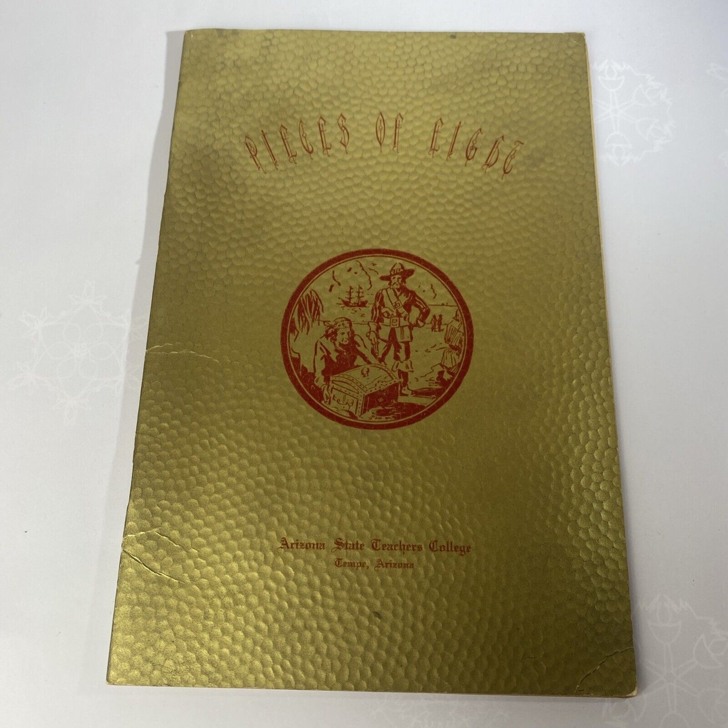 Pieces Of Eight Vintage Fraternity Arizona Teachers College Booklet Poetry