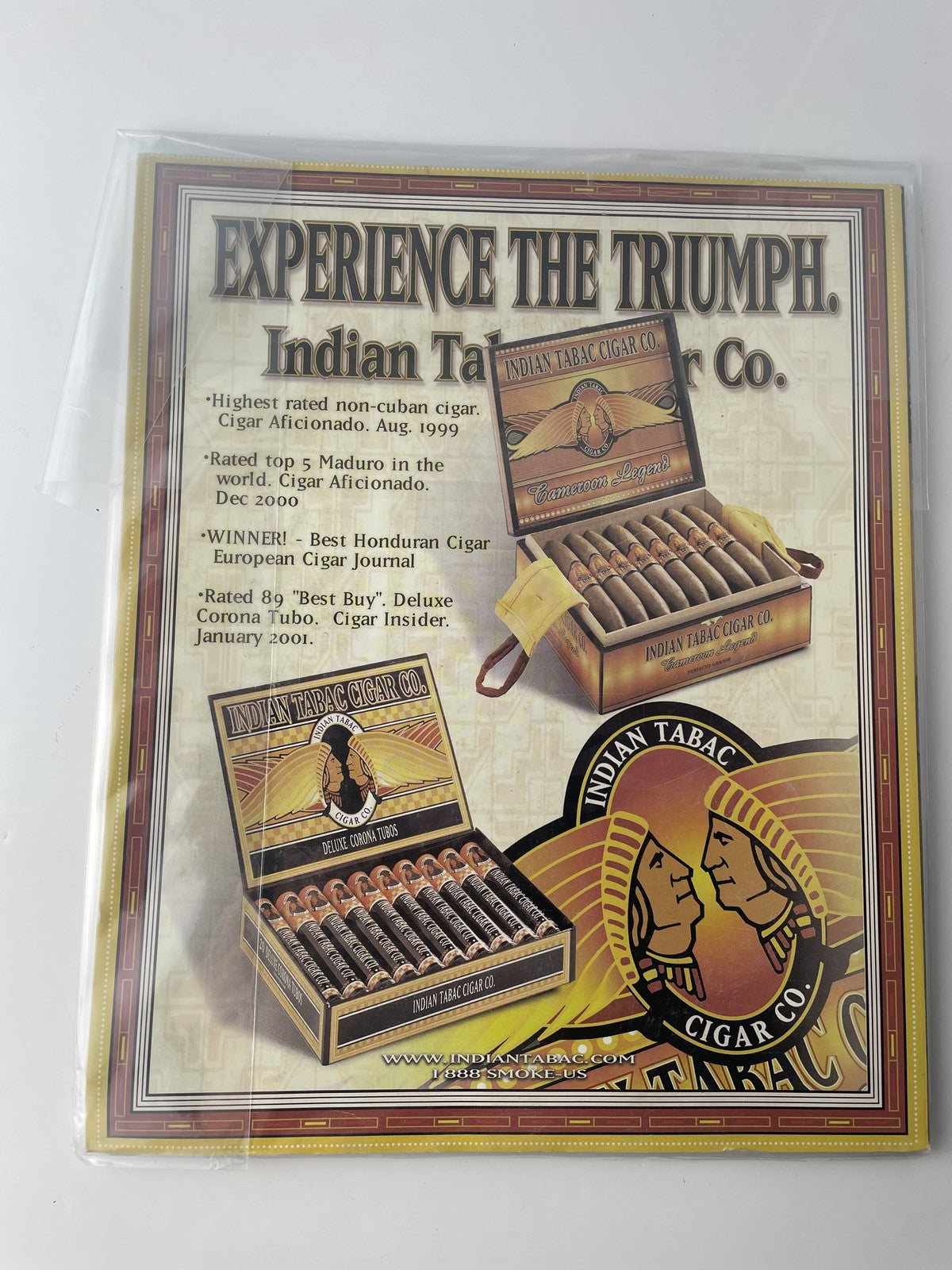 Vintage SMOKE Magazine Spring 2001 Ted Danson Cover Cigars Baseball Wine Moto
