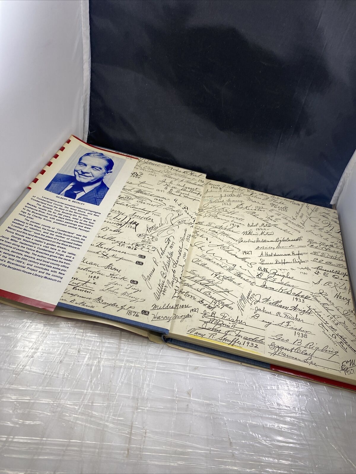 Sampler from Seventy-Six Gilbert Beckley Signed Book Vintage American History