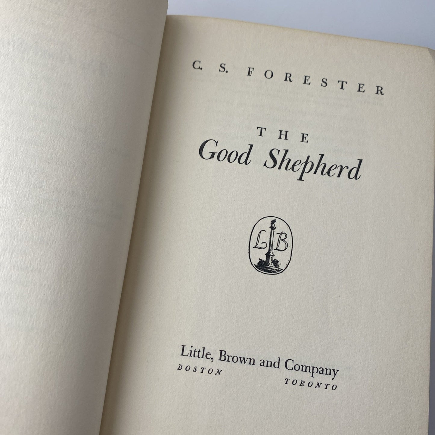 The Good Shepherd ~ C.S. Forester ~ 1955 Little, Brown HCDJ BCE Vintage 50s Nove