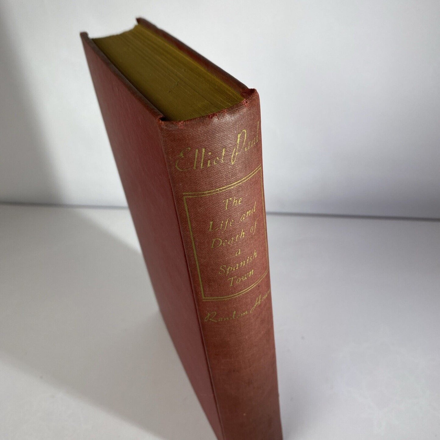 The Life and Death of a Spanish Town (FC75-4-JV3086) Vintage Random House Novel
