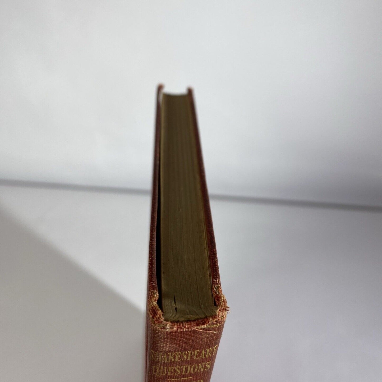 Shakespeare Questions An Outline for the Study of the Leading Plays 1916 “good”