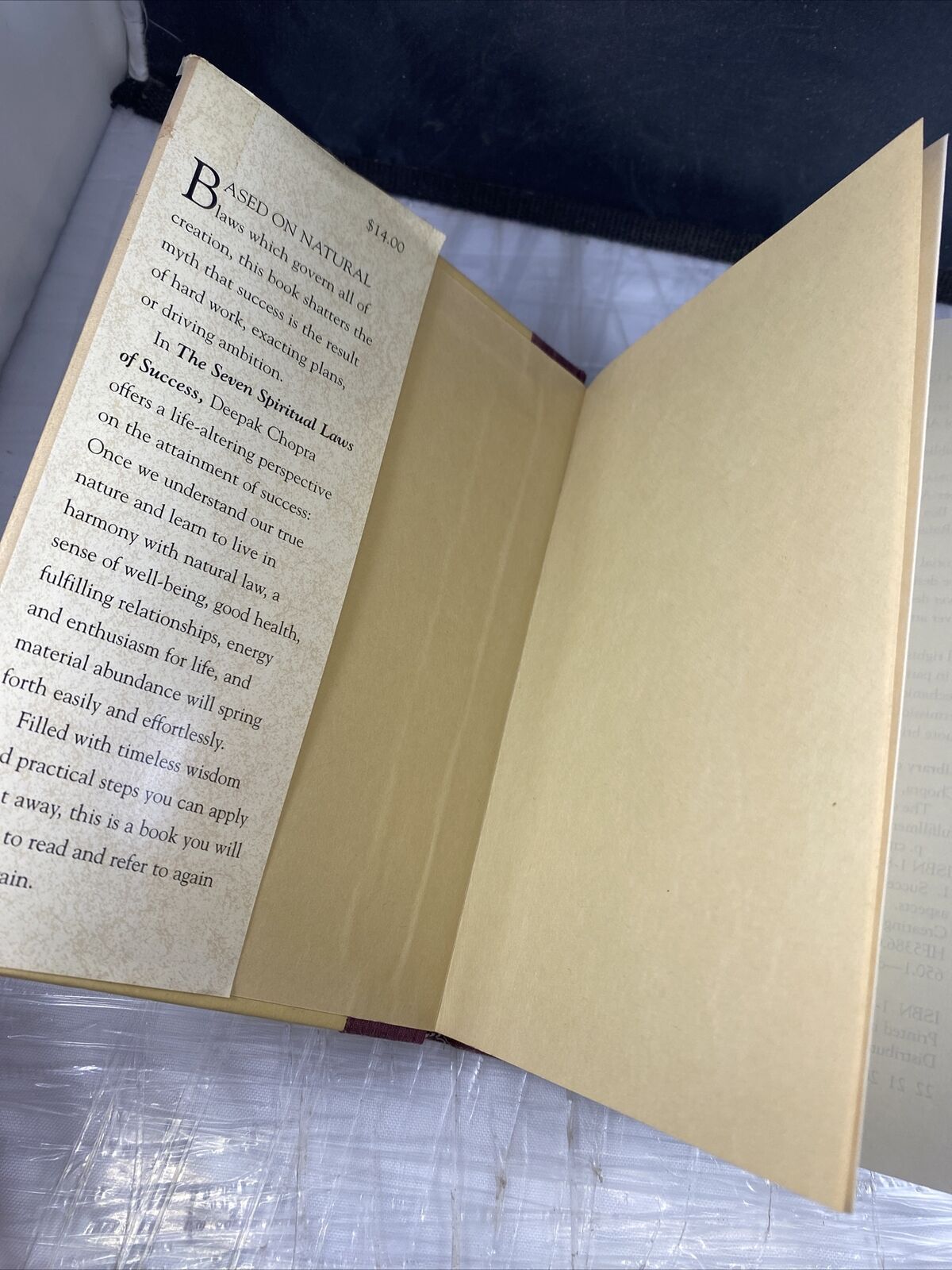 The Seven Spiritual Laws of Success by Deepak Chopra (1994, TPB)