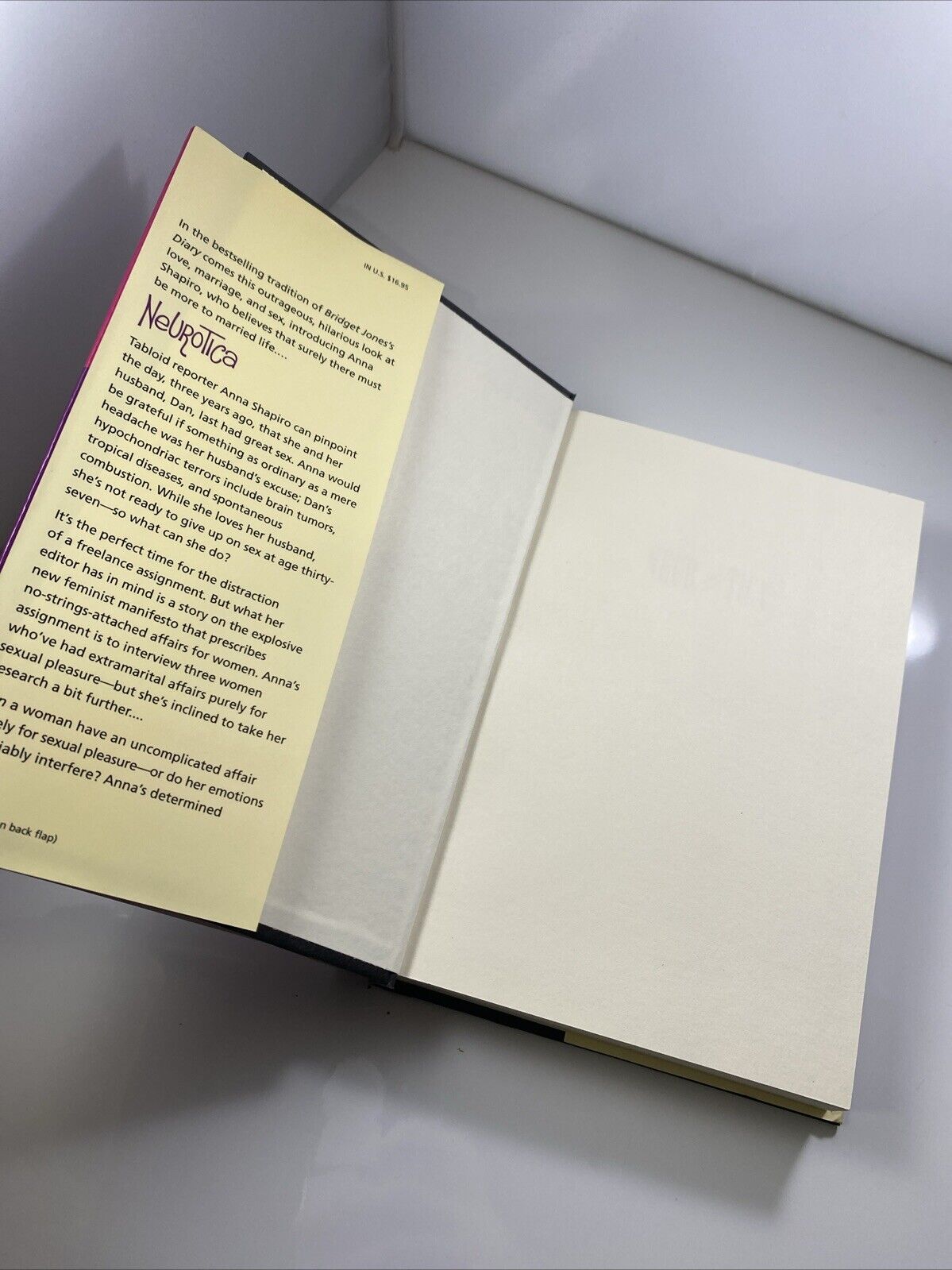 Neurotica Hardcover Sue Margolis First Printing! Rare Book Very Good No Marks