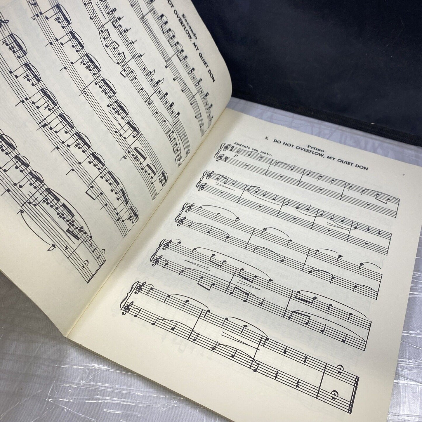Vintage Sheet Music. 50 Russian Folk Songs In English Rare! Peter Tchaikovsky