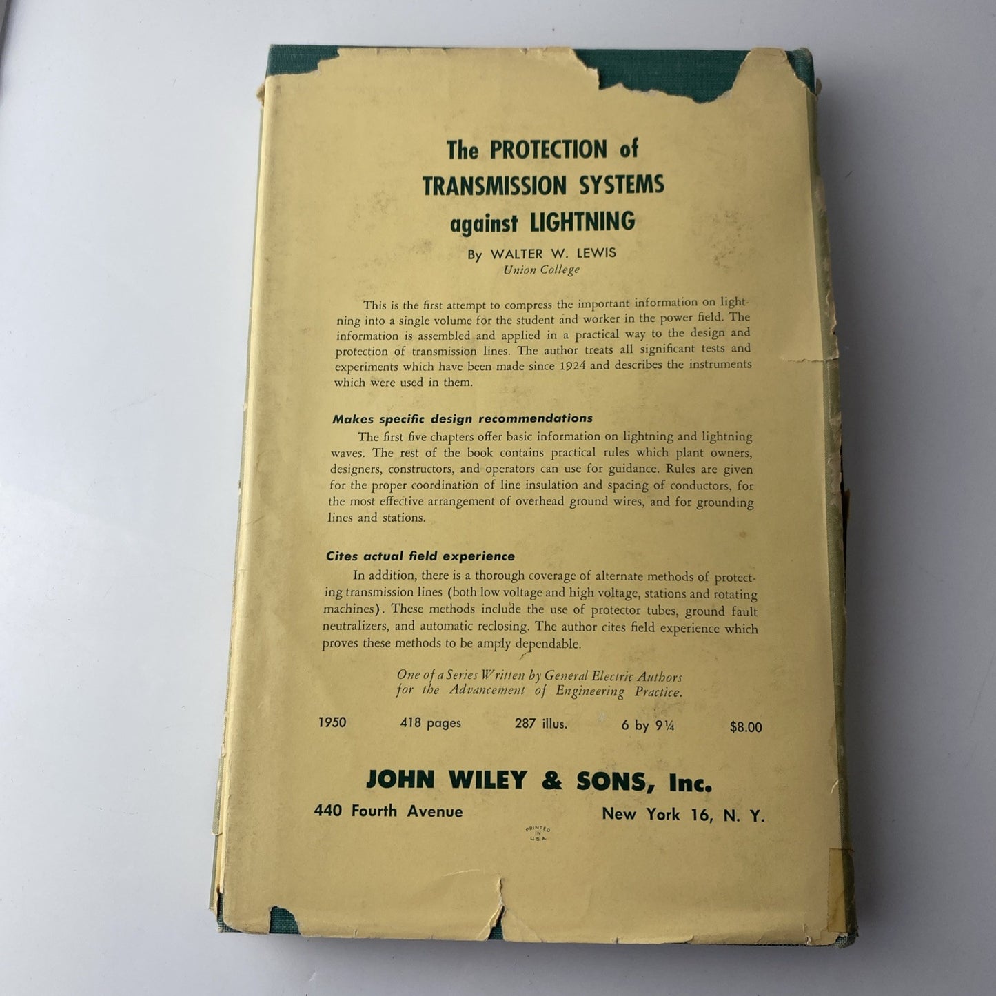 W C Bloomquist / Capacitors for Industry Their Selection Application 1st ed 1950