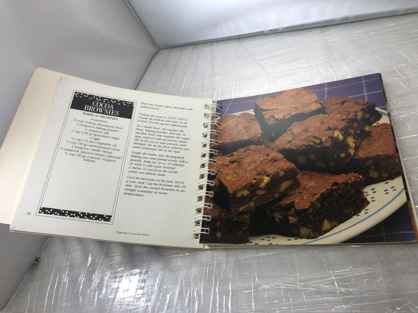 RARE VINTAGE DESSERT COOKBOOK Wild About Brownies Spiral Bound
